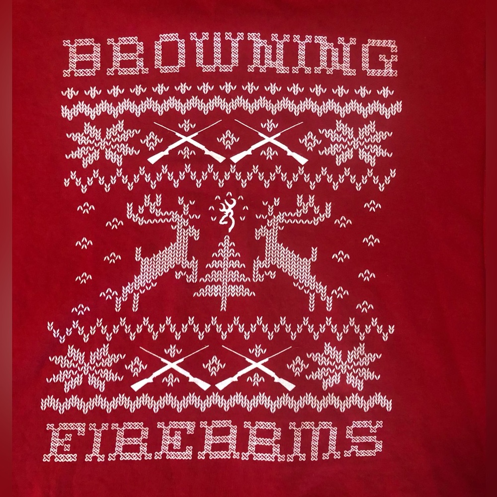 Browning Vibrant Red Sweatshirt For Men’s